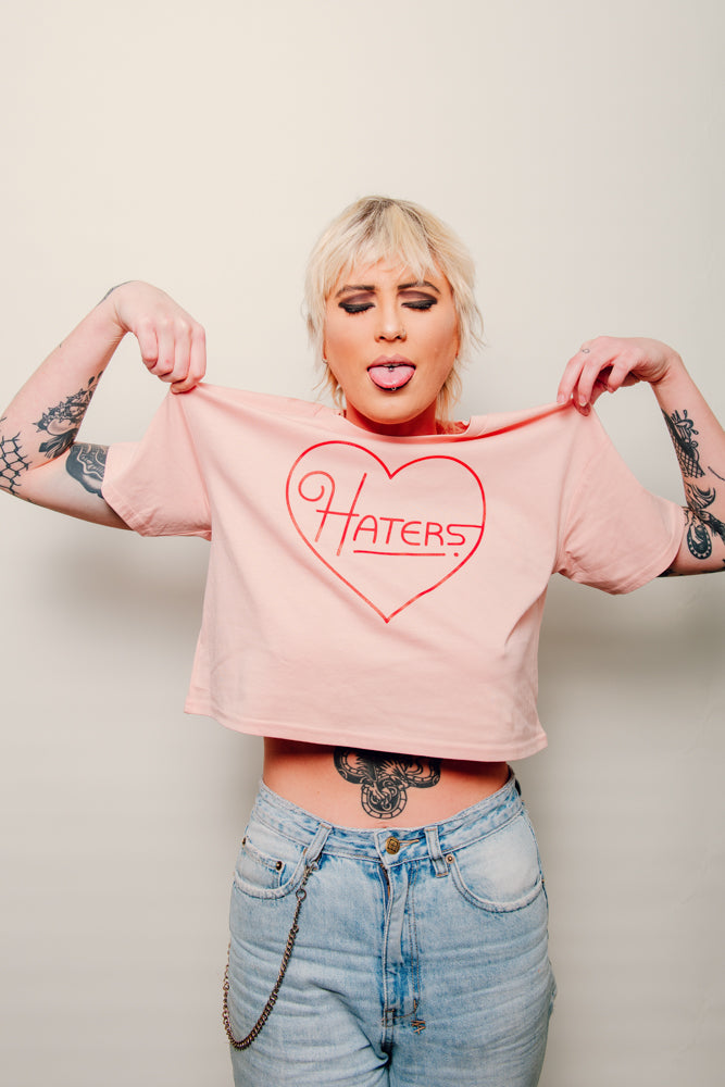Haters Classic Crop